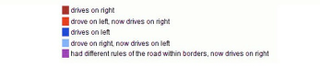 Illustration for article titled Atlas Of Right-Hand Drive Vs. Left-Hand Drive Countries